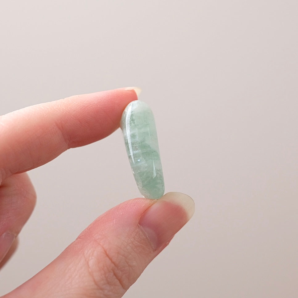Australian Aquamarine Tumble | Polished Aquamarine Crystal