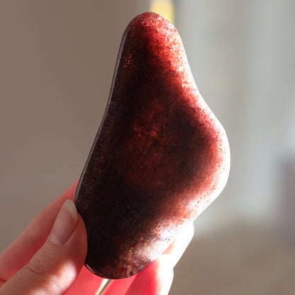 Bloodshot Iolite Bowl | Sunstone & Iolite Crystal Dish