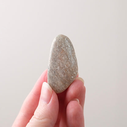 Silver Aventurine Tumble | Polished Sage Mica Crystal