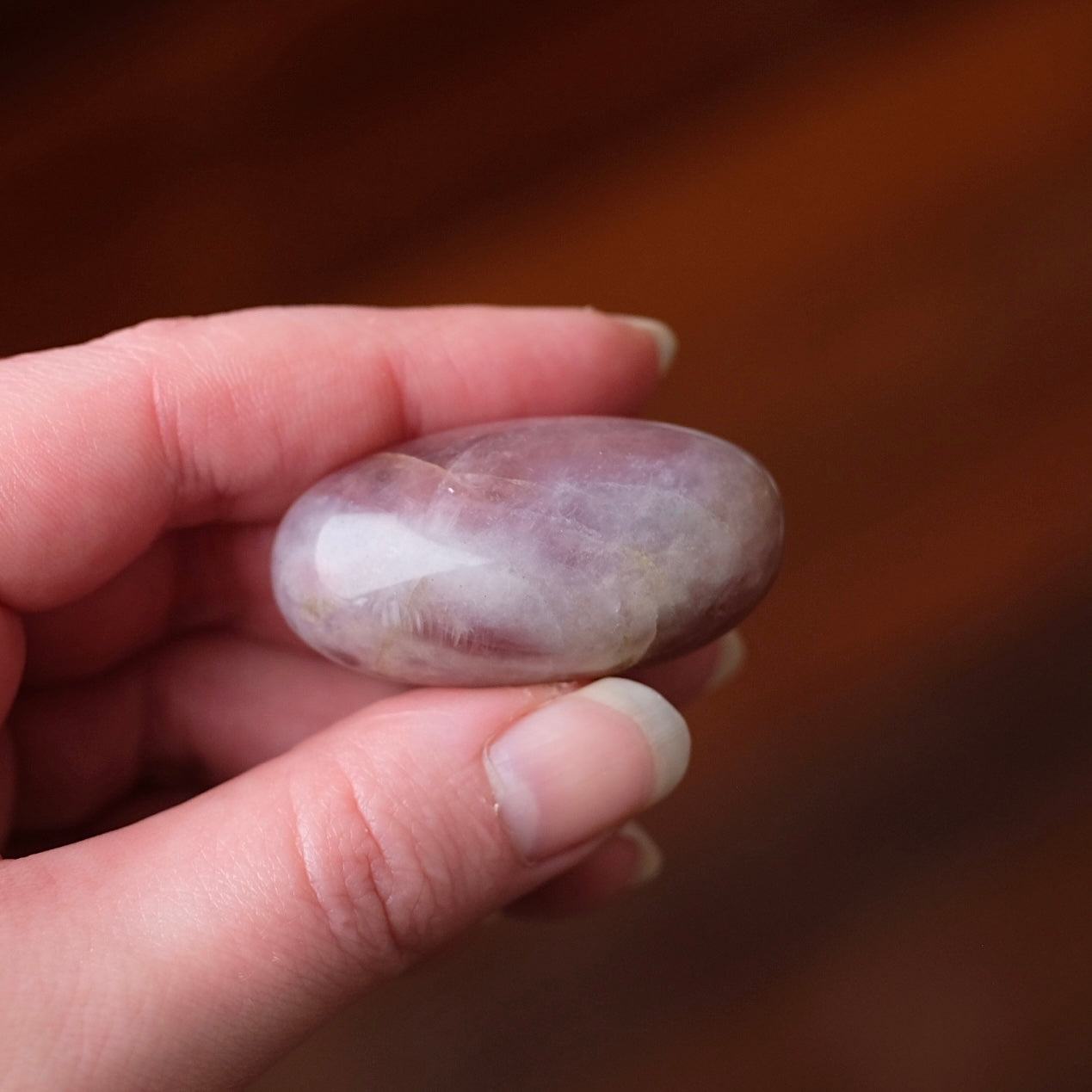 Purple Rose Quartz Shivas | Lavender Rose Quartz Shiva Lingam Crystal
