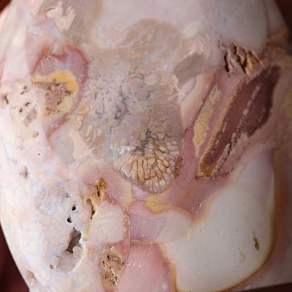 Pink Ibis Jasper Freeform | Brecciated Jasper Polished Freeform