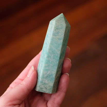 Amazonite Point | Pretty Amazonite Crystal Tower