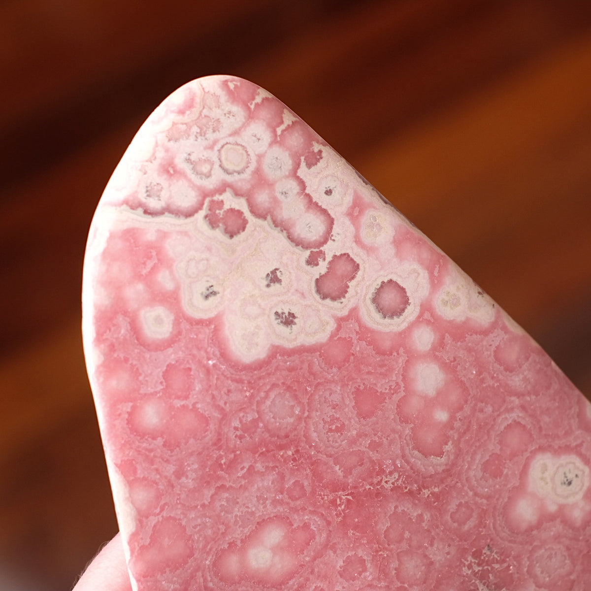 Rhodochrosite Freeform | Polished Rhodochrosite Crystal A
