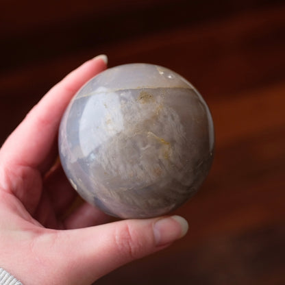 Blue Rose Quartz Sphere | Rose Quartz Crystal Sphere