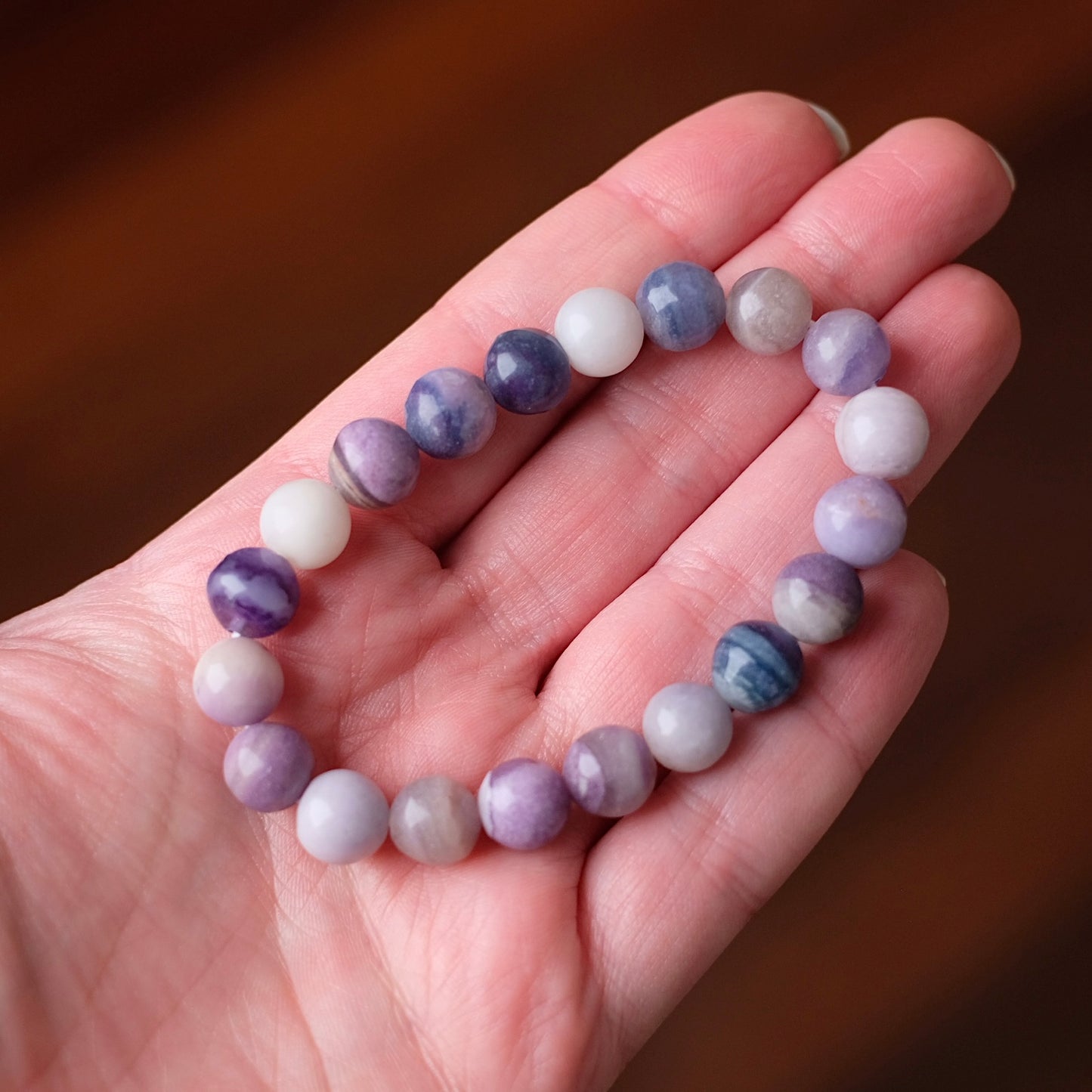 Silk Fluorite Bracelet | Silky Fluorite Crystal Bracelet