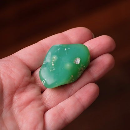 Australian Chrysoprase Freeform | Polished Chrysoprase Crystal