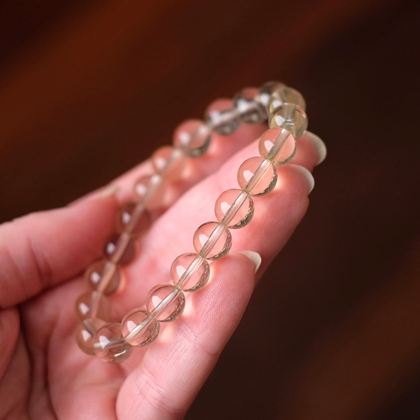 Star Citrine Bracelet | Citrine Crystal Bracelet