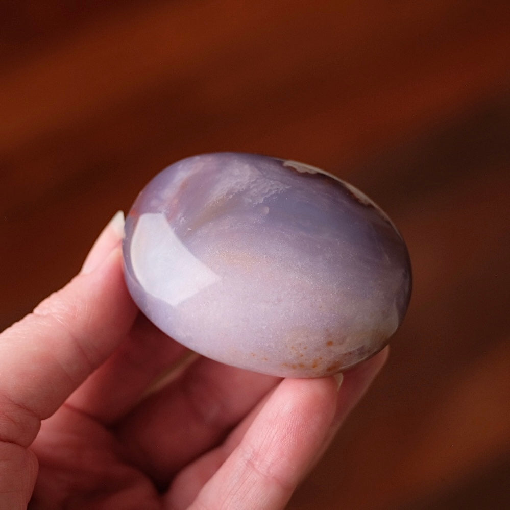Flower Agate Palm | Flower Agate Crystal Palm Stone
