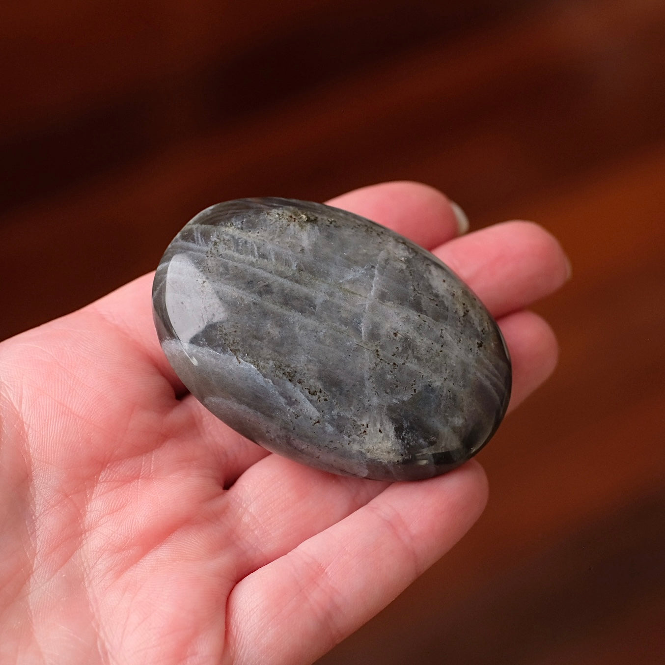 Purple Labradorite Palm | Sunset Labradorite Crystal Palm