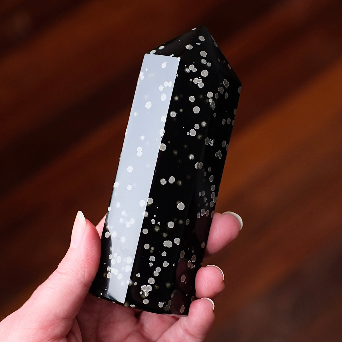 Stardust Obsidian Tower | Starry Night Obsidian Point
