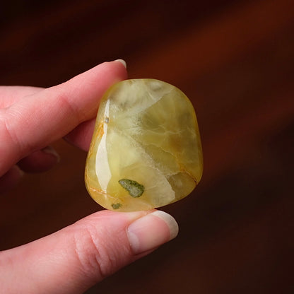 Australian Prehnite Freeform | Polished Prehnite Crystal