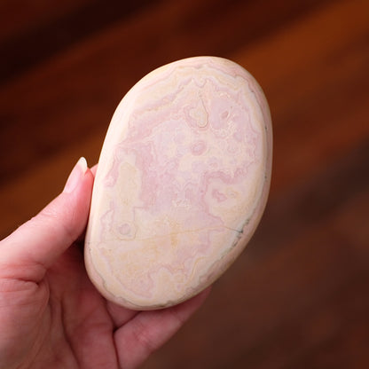 Rhodochrosite Freeform | Polished Rhodochrosite Crystal F
