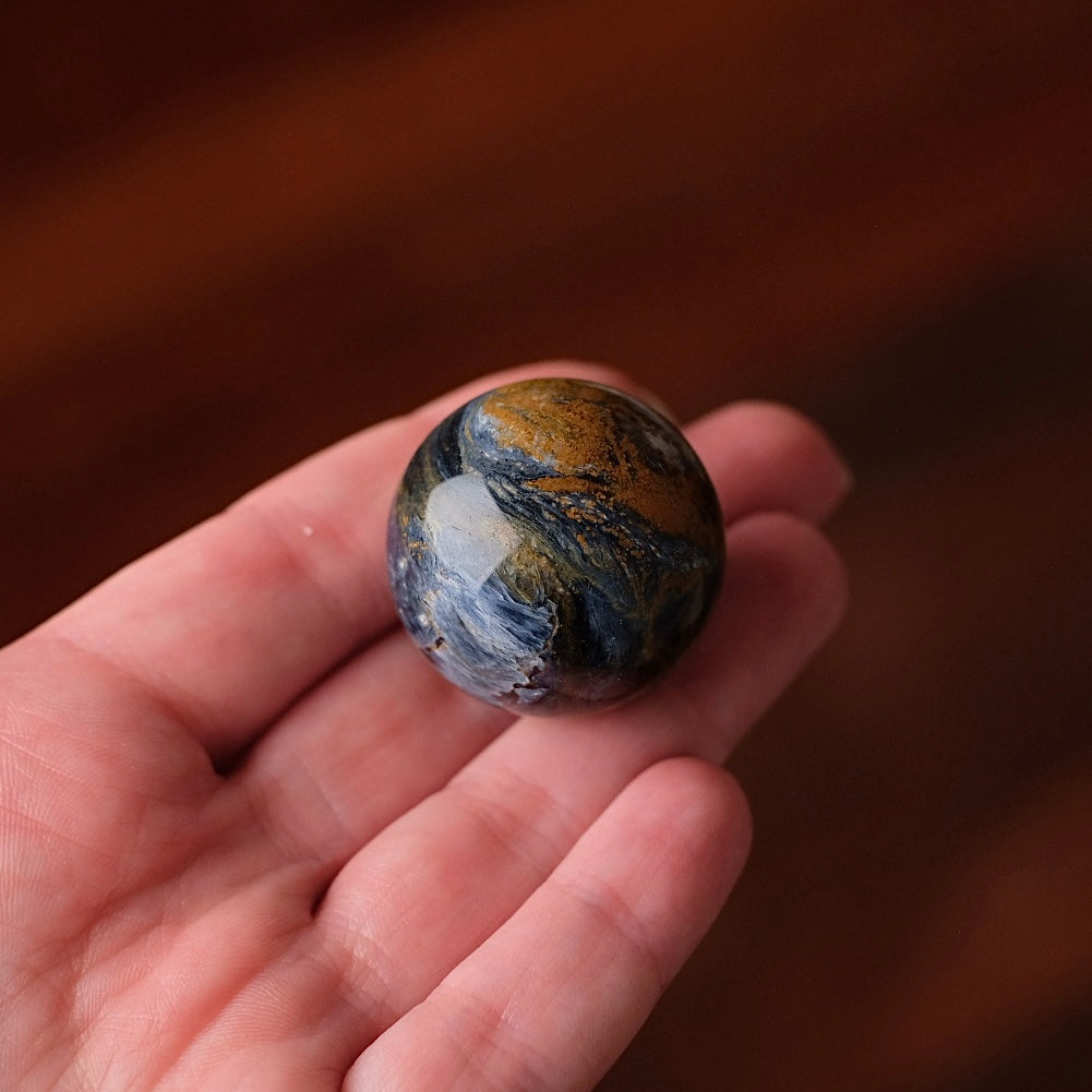 Pietersite Crystal Sphere | Rare Pietersite Sphere