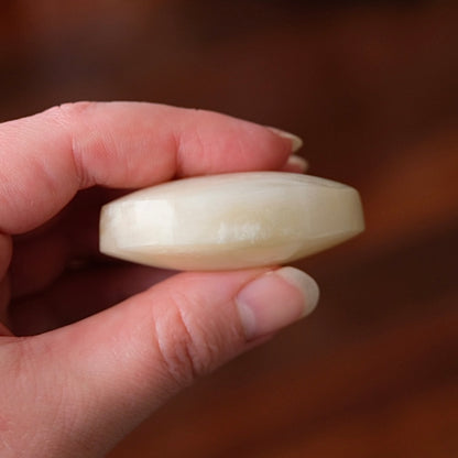 Moonstone Palm | Blue Flash Moonstone Crystal Palmstone