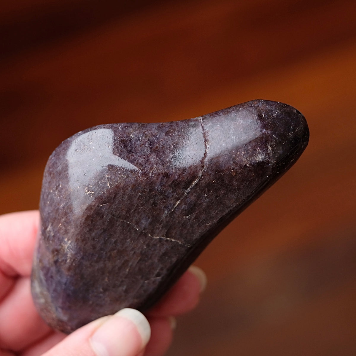 Bloodshot Iolite Bowl | Sunstone & Iolite Crystal Dish