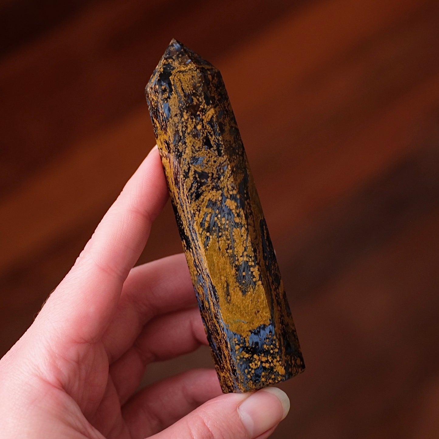 Rare Pietersite Point | Pietersite Crystal Tower