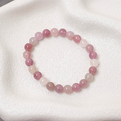 Rose Quartz Bracelet | Crystal Stretch Bracelet