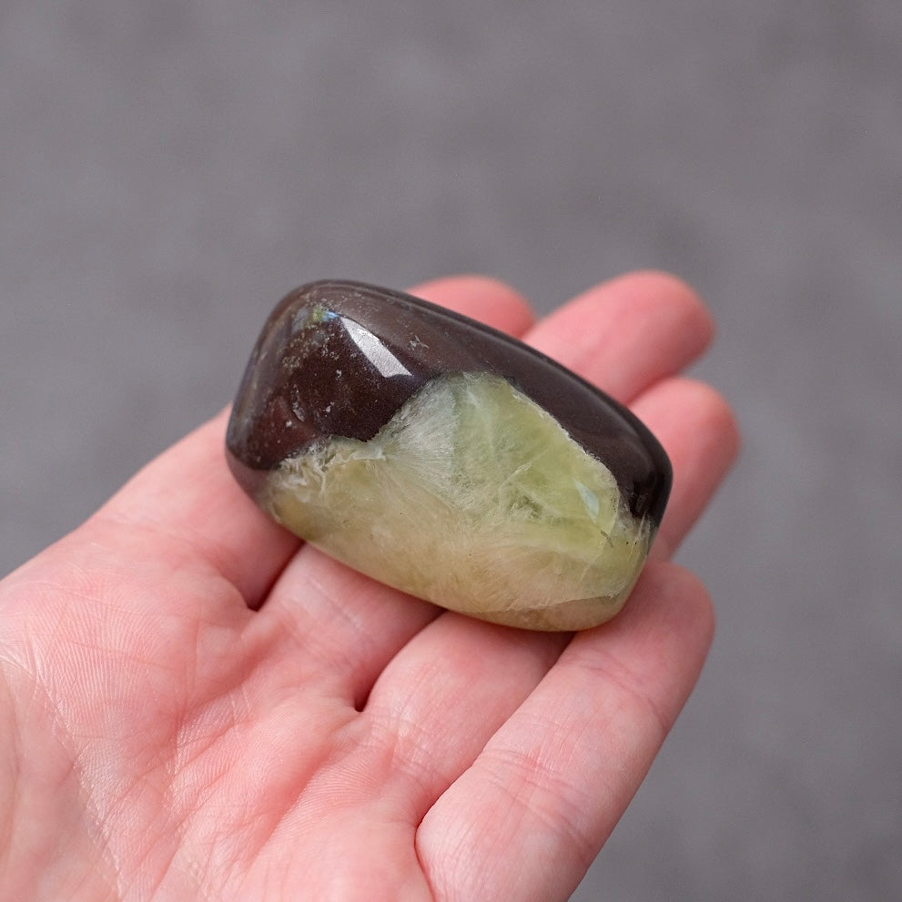 Australian Prehnite Freeform | Polished Prehnite Crystal