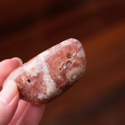 Raspberry Pink Amethyst Geode | Polished Pink Amethyst Crystal Specimen 14