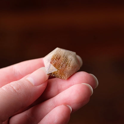 Thousand Layer Quartz Hexagon | Crystal Jewel | Star of David