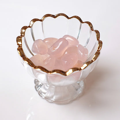 Pink Chalcedony Tumbles | Tumbled Crystal