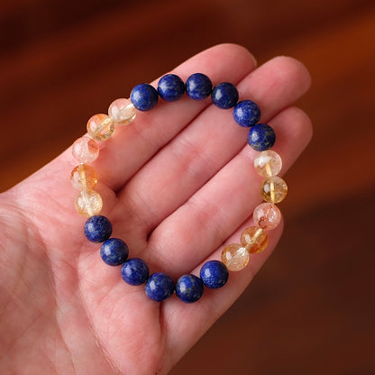 Lapis Lazuli Crystal Bracelet | OOAK Crystal Bracelet