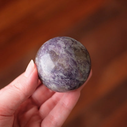 Unicorn Stone Sphere | Lepidolite Pink Tourmaline Crystal Sphere