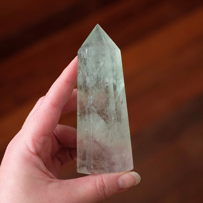 Mint Fluorite Tower | Green Fluorite Crystal Point