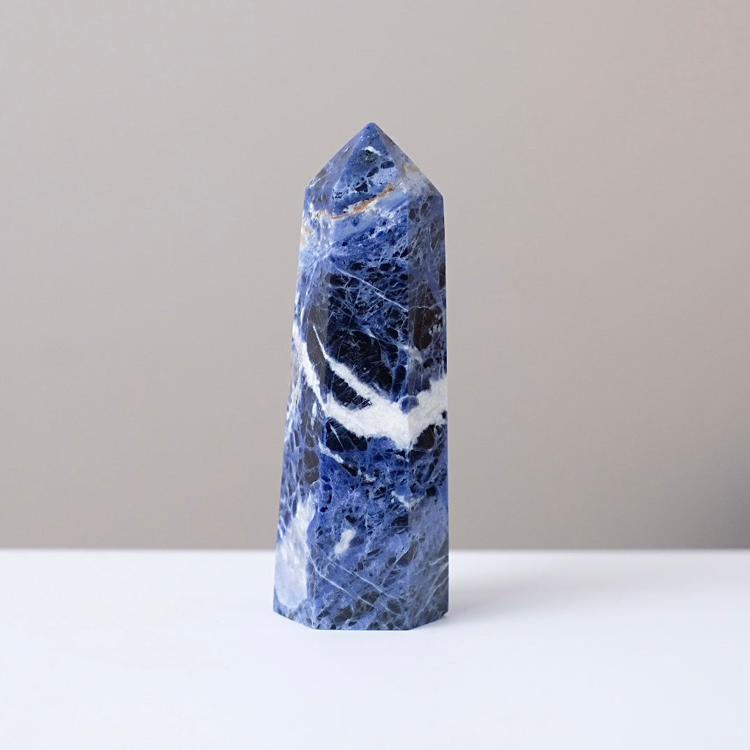 Sodalite Point | Blue Sodalite Crystal Tower