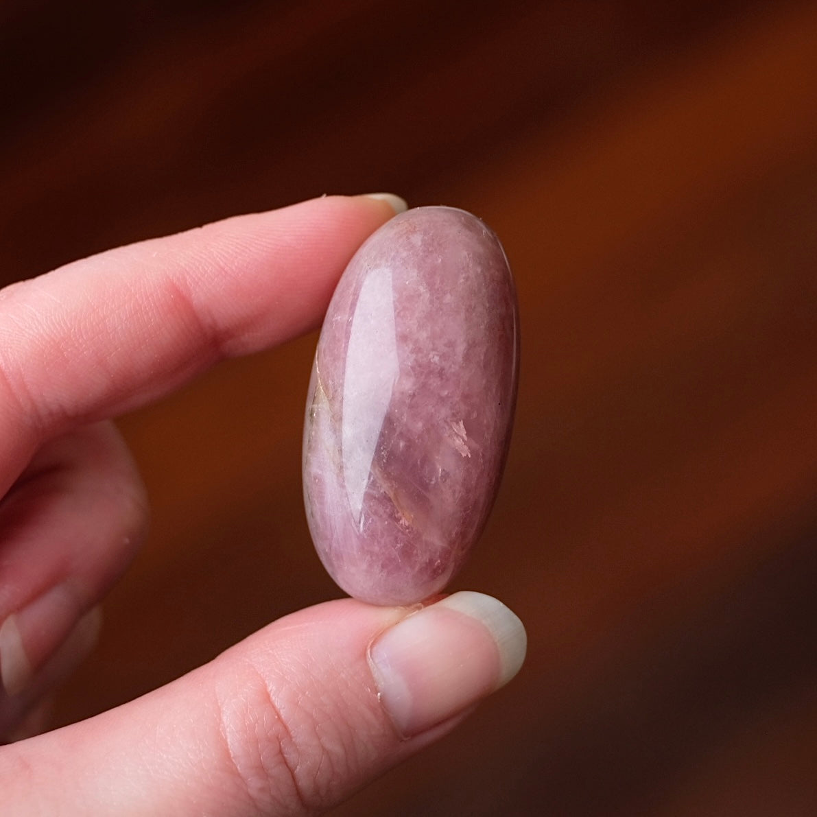 Purple Rose Quartz Shivas | Lavender Rose Quartz Shiva Lingam Crystal