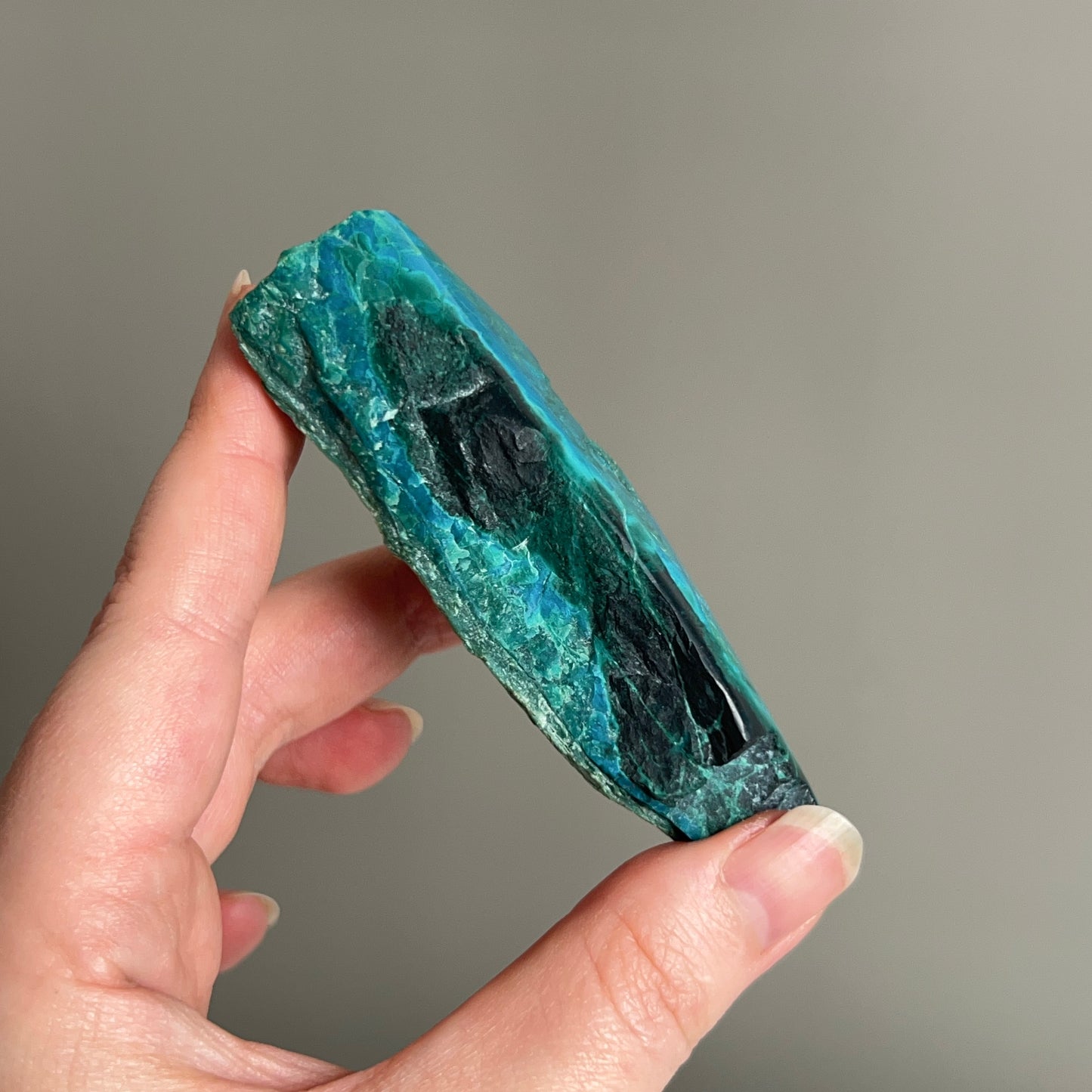 Chrysocolla Chunk | Malachite + Chrysocolla Raw Crystal