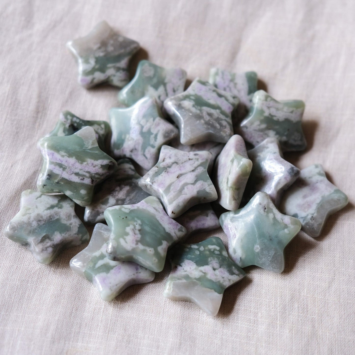 Peace Jade Stars | Peace Jade Crystal Star