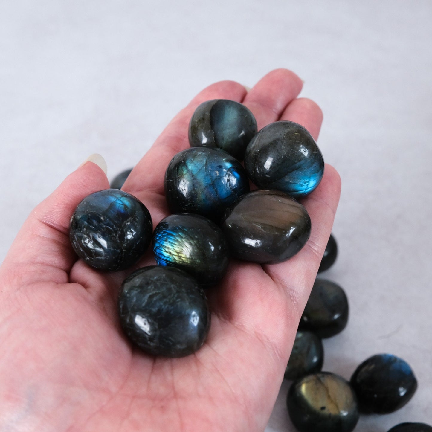 Labradorite Tumbles | Labradorite Tumbled Crystals