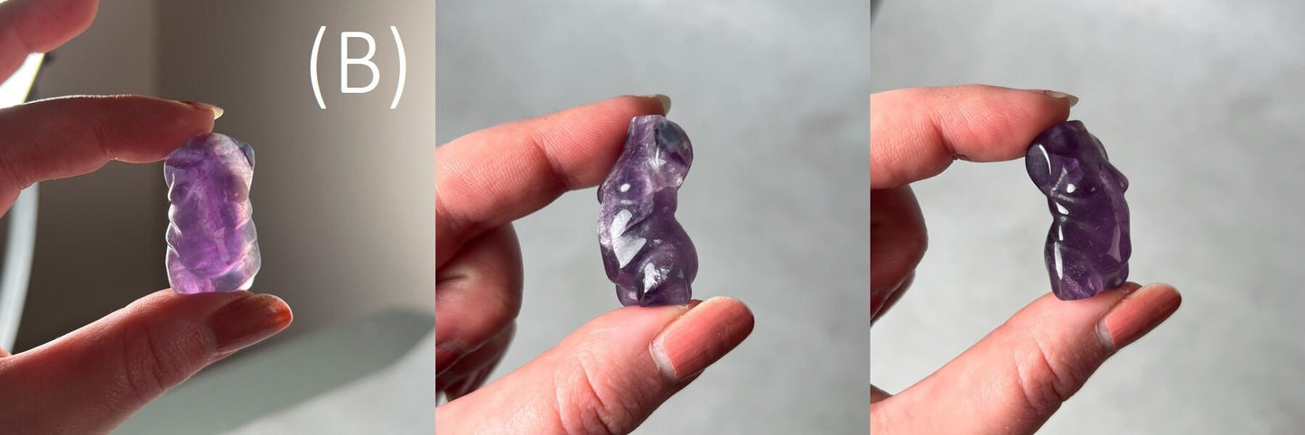 You Choose! Fluorite Goddess Figure | Divine Feminine Crystal Goddess