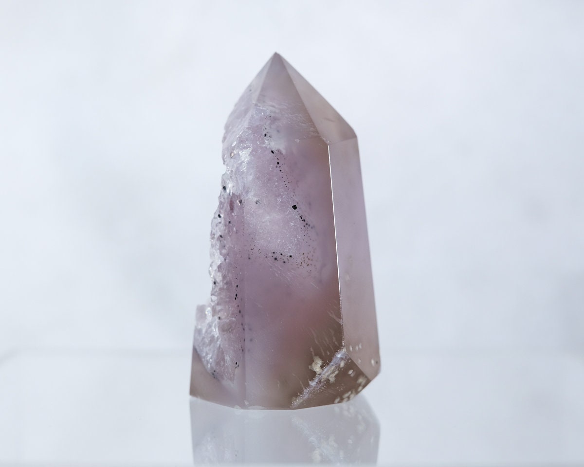 Druzy Agate Point | Agate Geode Point | Crystal Tower