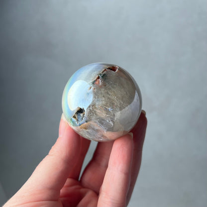 Angel Aura Agate Sphere | Crystal Sphere | Aura Crystal