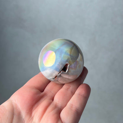 Angel Aura Agate Sphere | Crystal Sphere | Aura Crystal