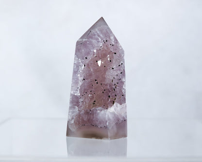 Druzy Agate Point | Agate Geode Point | Crystal Tower