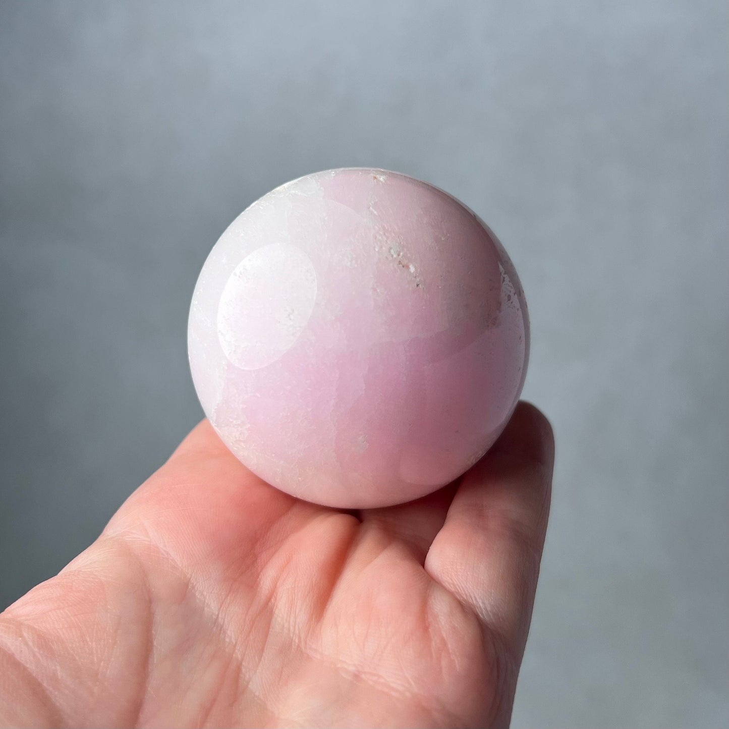 Pink Aragonite Sphere | Aragonite Crystal Sphere