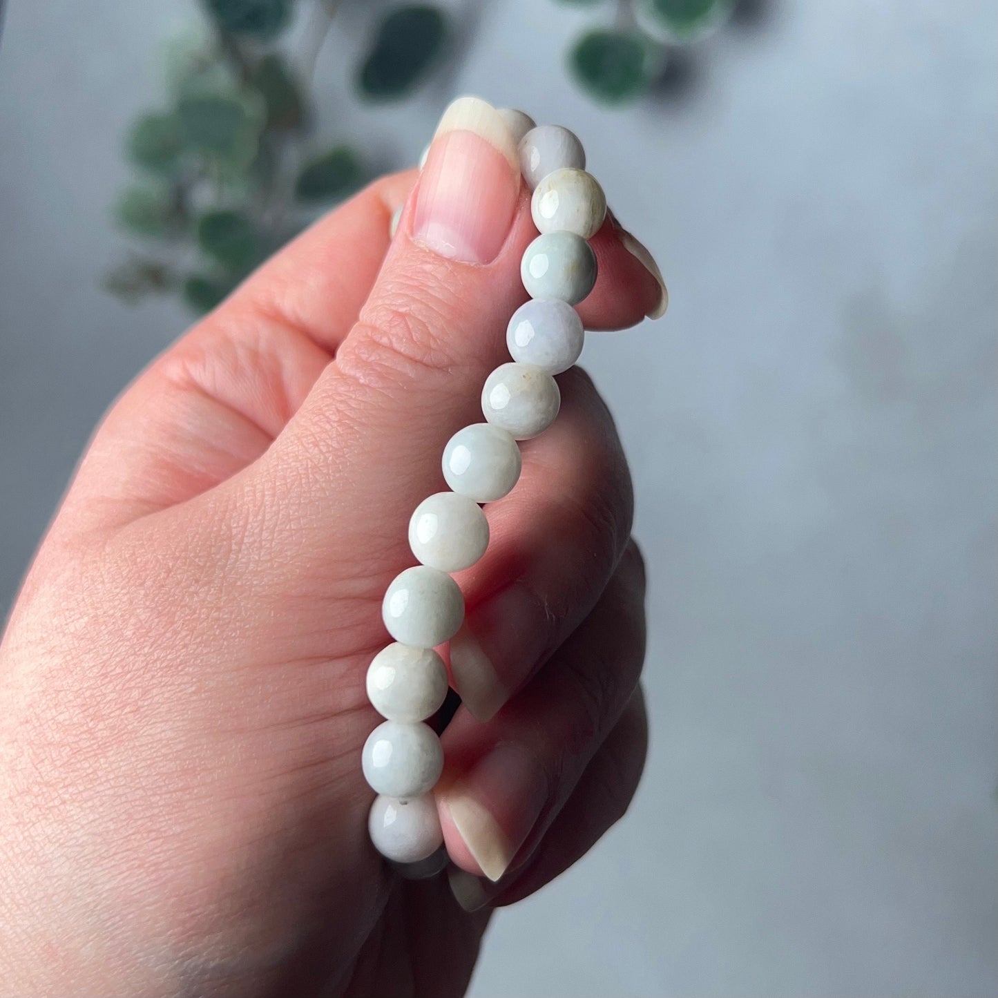 Jadeite Bracelet | Burmese Jade Stretch Bracelet