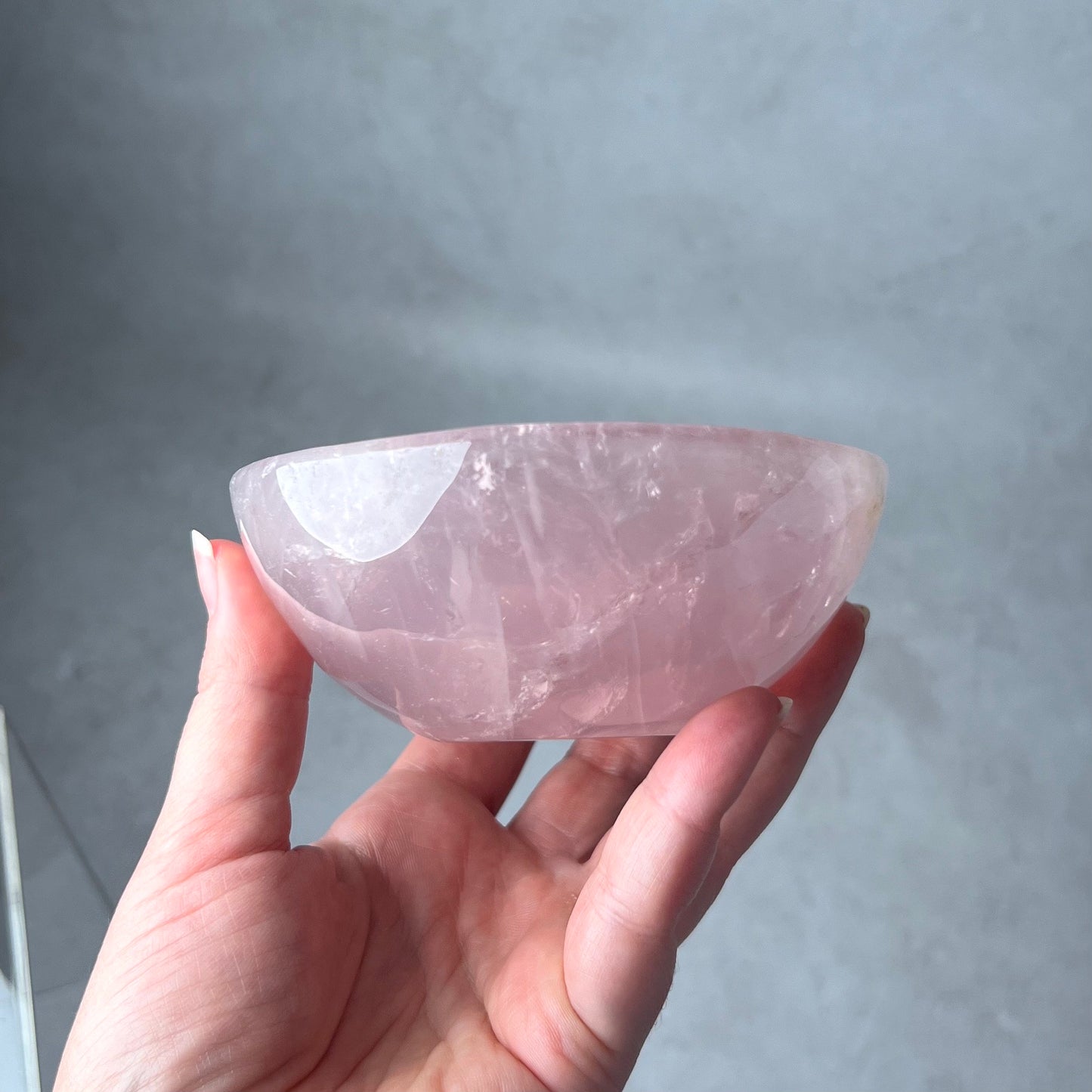 Rose Quartz Bowl | Crystal Bowl | Crystal Dish