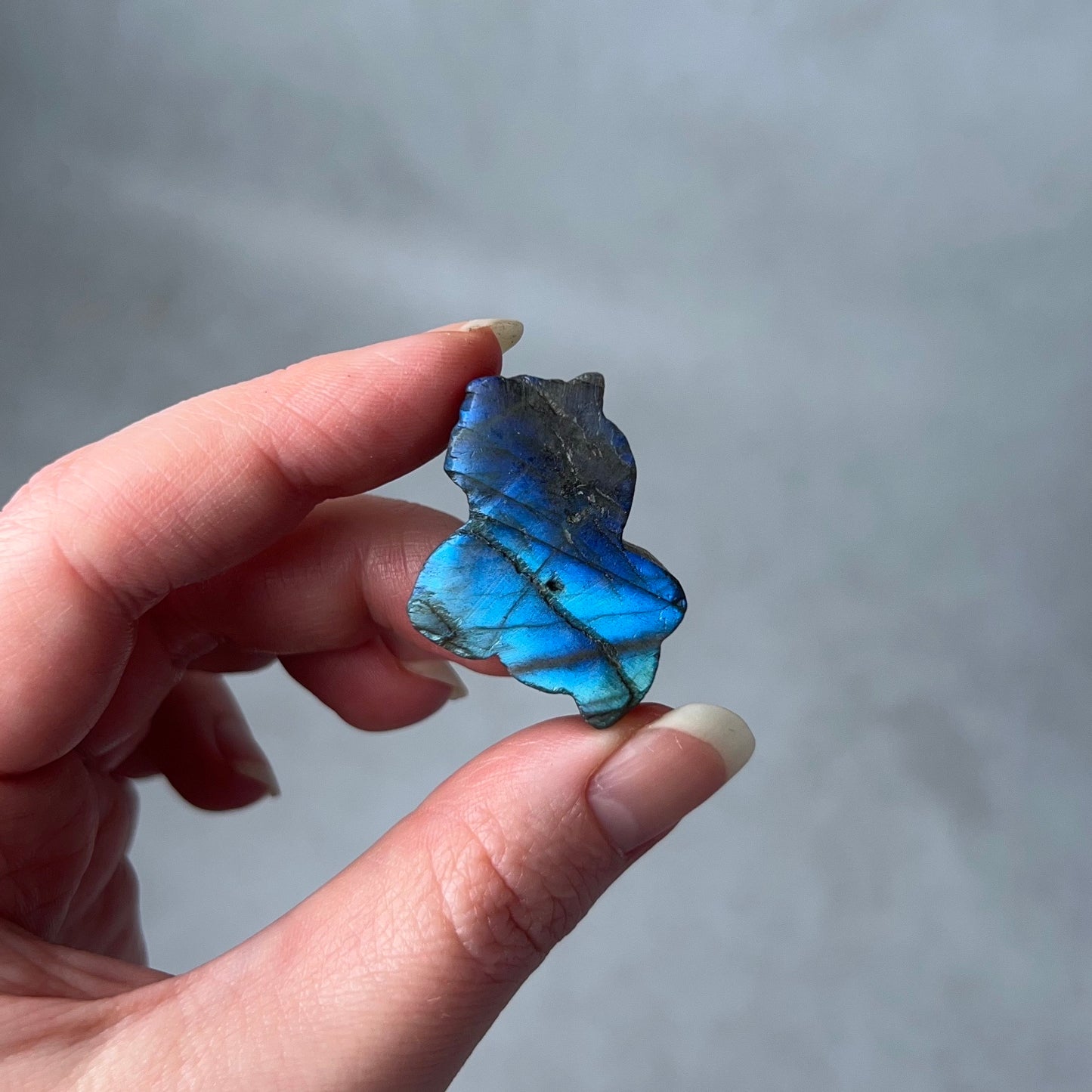 Labradorite Crystal Flower | Flashy Labradorite Crystal Rose