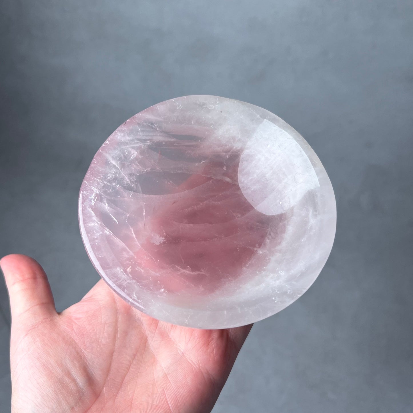 Rose Quartz Bowl | Crystal Bowl | Crystal Dish