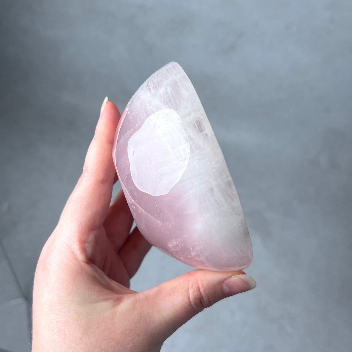 Rose Quartz Bowl | Crystal Bowl | Crystal Dish