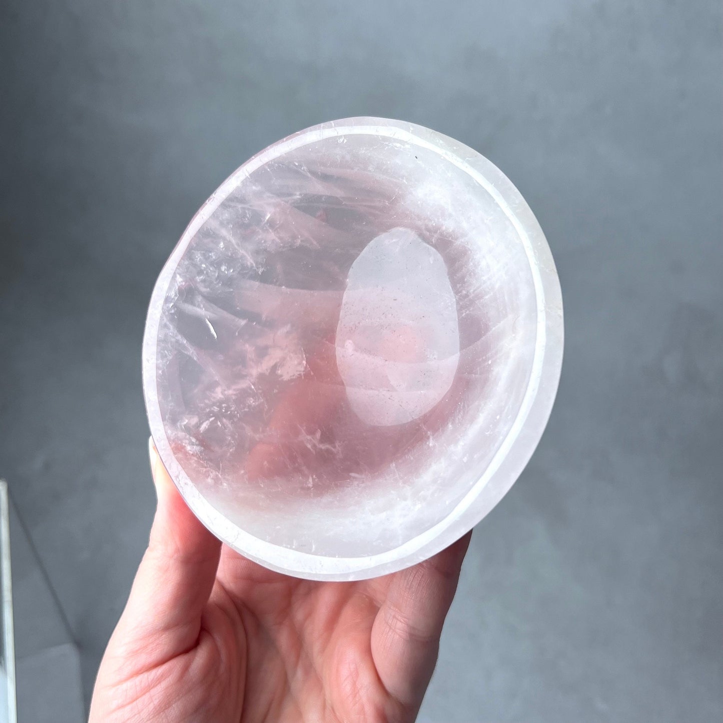 Rose Quartz Bowl | Crystal Bowl | Crystal Dish