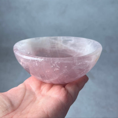 Rose Quartz Bowl | Crystal Bowl | Crystal Dish