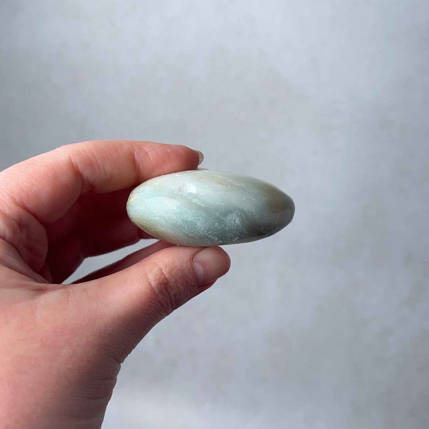 Azumar Palm | Sky Blue Caribbean Quartz | Crystal Palmstone