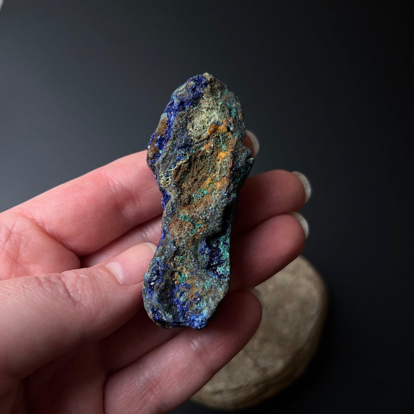 Azurite Malachite Specimen | Azurmalachite Raw Crystal