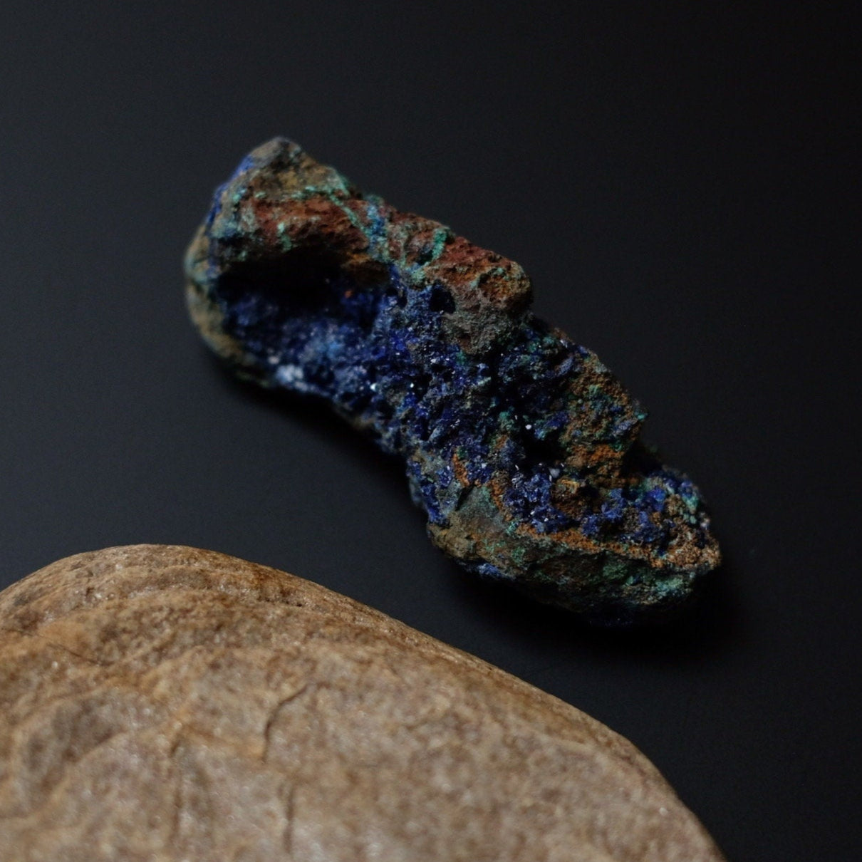 Azurite Malachite Specimen | Azurmalachite Raw Crystal