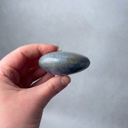 Lazulite Palm | Blue Lazulite Crystal Palmstone